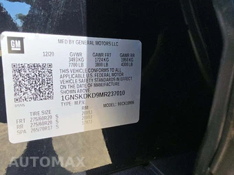 2021 Chevrolet Suburban Z71 2Z7 - miniatura 2