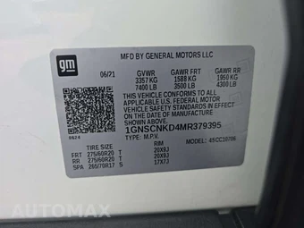 2021 Chevrolet Tahoe LT 1LT – miniatura 5
