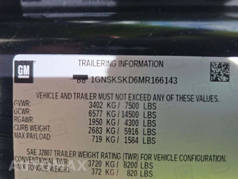 2021 Chevrolet Tahoe Premier 1LZ - miniatura 5