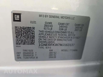 2021 Chevrolet Traverse LS 1LS - miniatura 5