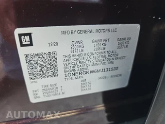 2021 Chevrolet Traverse LT Cloth 1LT - miniatura 15