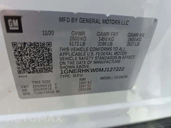 2021 Chevrolet Traverse LT Leather 3LT - miniatura 2