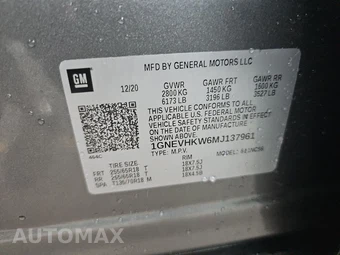 2021 Chevrolet Traverse LT Leather 3LT - miniatura 15