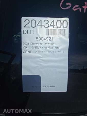 2021 Chevrolet Traverse LT Leather 3LT - miniatura 15