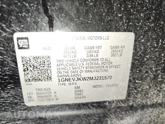 2021 Chevrolet Traverse RS 2LT – miniatura 15