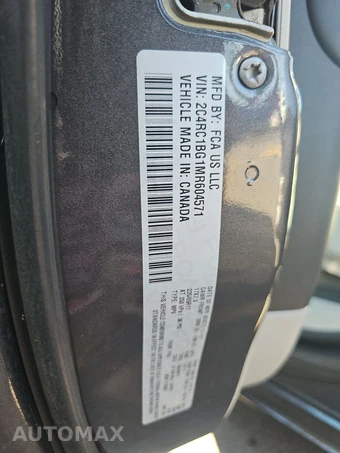 2021 Chrysler Pacifica Touring L 121.6" WB - miniatura 15
