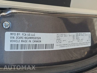 2021 Chrysler Pacifica Touring L 121.6" WB – miniatura 15
