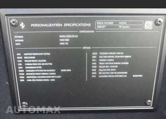 2021 Ferrari F8 Spider Convertible - miniatura 12