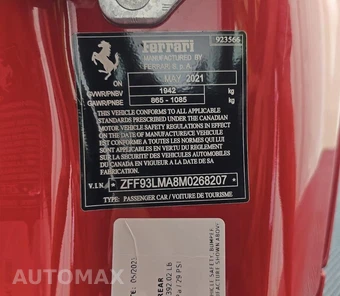 2021 Ferrari F8 Spider Convertible - miniatura 14