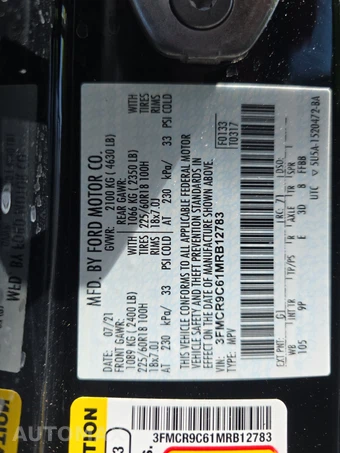 2021 Ford Bronco Sport Outer Banks – miniatura 14