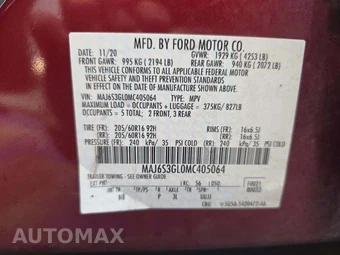 2021 Ford EcoSport SE – miniatura 5