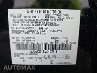 2021 Ford EcoSport SE – miniatura 2