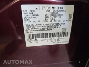 2021 Ford Edge Titanium - miniatura 14