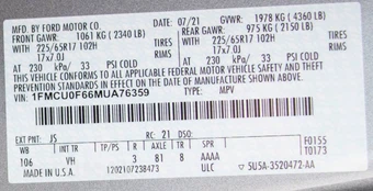 2021 Ford Escape S - miniatura 31