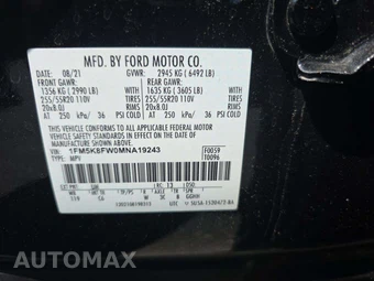 2021 Ford Explorer Hybrid Limited - miniatura 2