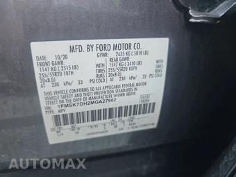 2021 Ford Explorer XLT - miniatura 9