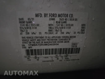2021 Ford Explorer XLT - miniatura 15