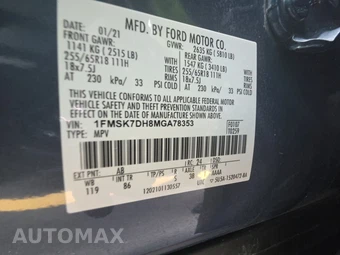 2021 Ford Explorer XLT – miniatura 15