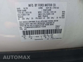 2021 Ford Explorer XLT – miniatura 5