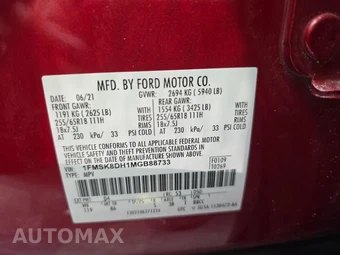 2021 Ford Explorer XLT - miniatura 17