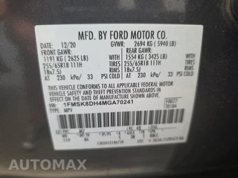 2021 Ford Explorer XLT - miniatura 15