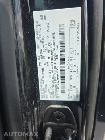 2021 Ford F-150 Hybrid LARIAT Crew Cab Medium Bed - miniatura 14