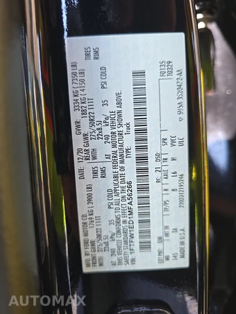 2021 Ford F-150 Hybrid Limited Crew Cab Short Bed - miniatura 14