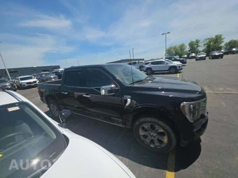 2021 Ford F-150 Hybrid Platinum Crew Cab Short Bed - miniatura 4