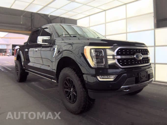 2021 Ford F-150 Hybrid Platinum Crew Cab Short Bed - miniatura 3