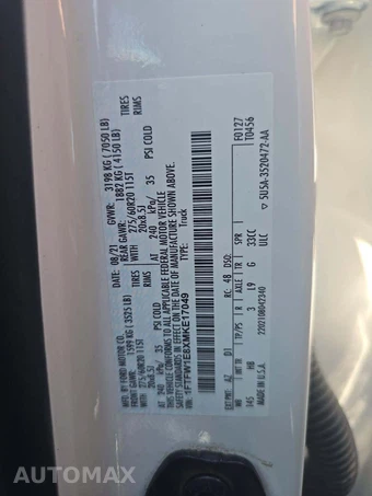 2021 Ford F-150 LARIAT Crew Cab Short Bed - miniatura 3
