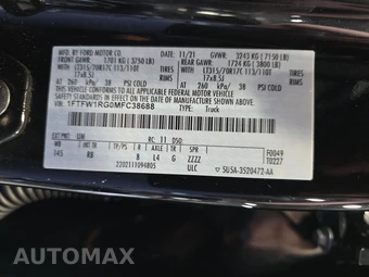 2021 Ford F-150 Raptor Crew Cab Short Bed - miniatura 14