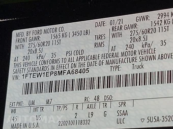 2021 Ford F-150 XLT Crew Cab Short Bed - miniatura 14
