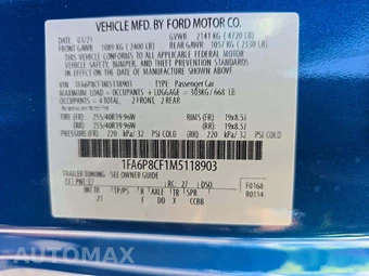 2021 Ford Mustang GT Coupe - miniatura 5
