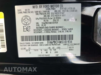 2021 Ford Mustang GT Premium Coupe - miniatura 5