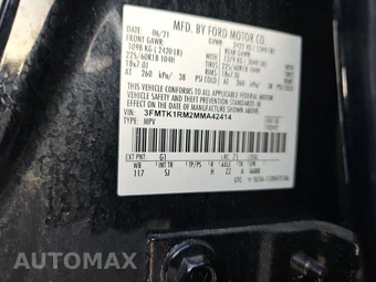 2021 Ford Mustang Mach-E Select – miniatura 15