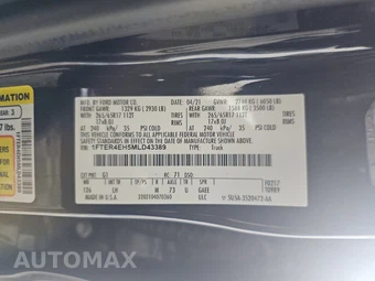 2021 Ford Ranger XLT Crew Cab Medium Bed – miniatura 14