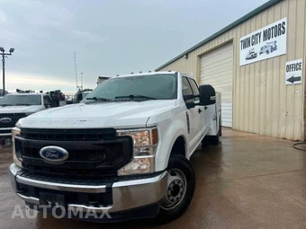 2021 Ford Super Duty F-350 Cab Chassis XL Crew Cab DRW - samochód z USA z aukcji Manheim, oferta Kup Teraz w AUTOMAX
