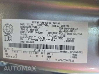 2021 Ford Super Duty F-350 Lariat Crew Cab Medium Bed - miniatura 5