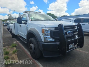 2021 Ford Super Duty F-450 Cab Chassis XL Extended Cab w/Rear Doors DRW - miniatura 3