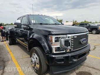 2021 Ford Super Duty F-450 Platinum Crew Cab Long Bed DRW - miniatura 3