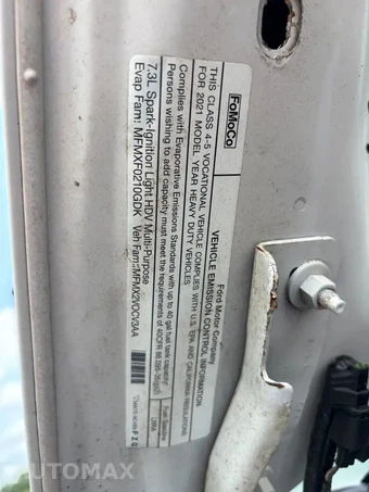2021 Ford Super Duty F-550 Cab Chassis XL Regular Cab DRW - miniatura 5