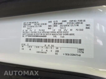 2021 Ford Transit 350 Cargo Van High Roof 148.0" WB - miniatura 15
