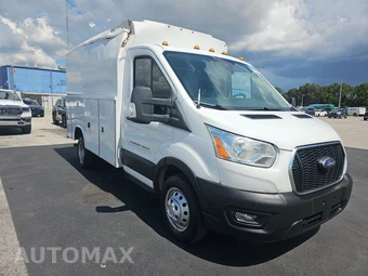 2021 Ford Transit 350 HD Cutaway 9950 GVWR DRW - miniatura 3