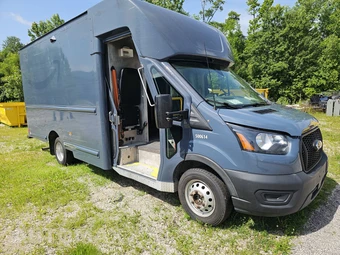 2021 Ford Transit 350 HD Cutaway 9950 GVWR DRW - miniatura 3