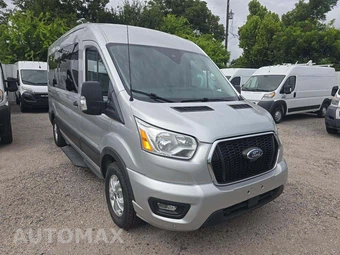 2021 Ford Transit 350 Passenger Wagon XLT w/RH Sliding Door Medium Roof 148.0" WB - miniatura 4