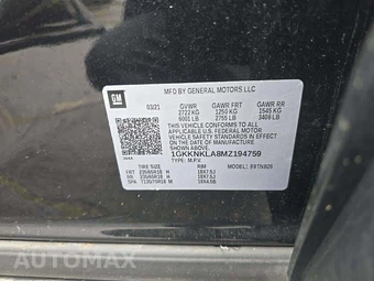 2021 GMC Acadia SLE 3SA - miniatura 2