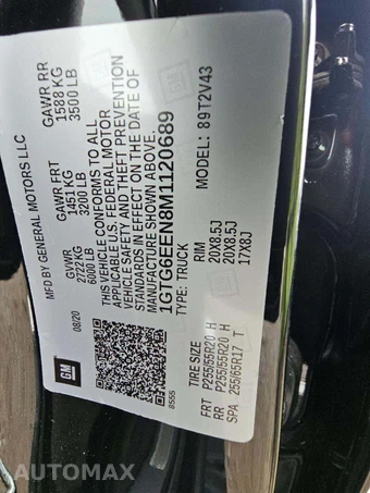 2021 GMC Canyon Denali Crew Cab Long Bed 4SD - miniatura 5