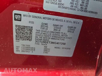 2021 GMC Sierra 1500 AT4 Crew Cab Medium Bed 4SB - miniatura 2