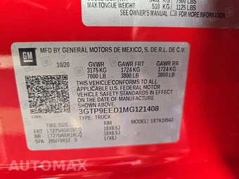 2021 GMC Sierra 1500 AT4 Crew Cab Short Bed 4SB - miniatura 14