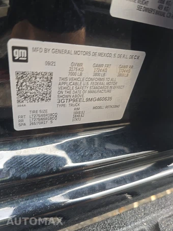2021 GMC Sierra 1500 AT4 Crew Cab Short Bed 4SB - miniatura 14